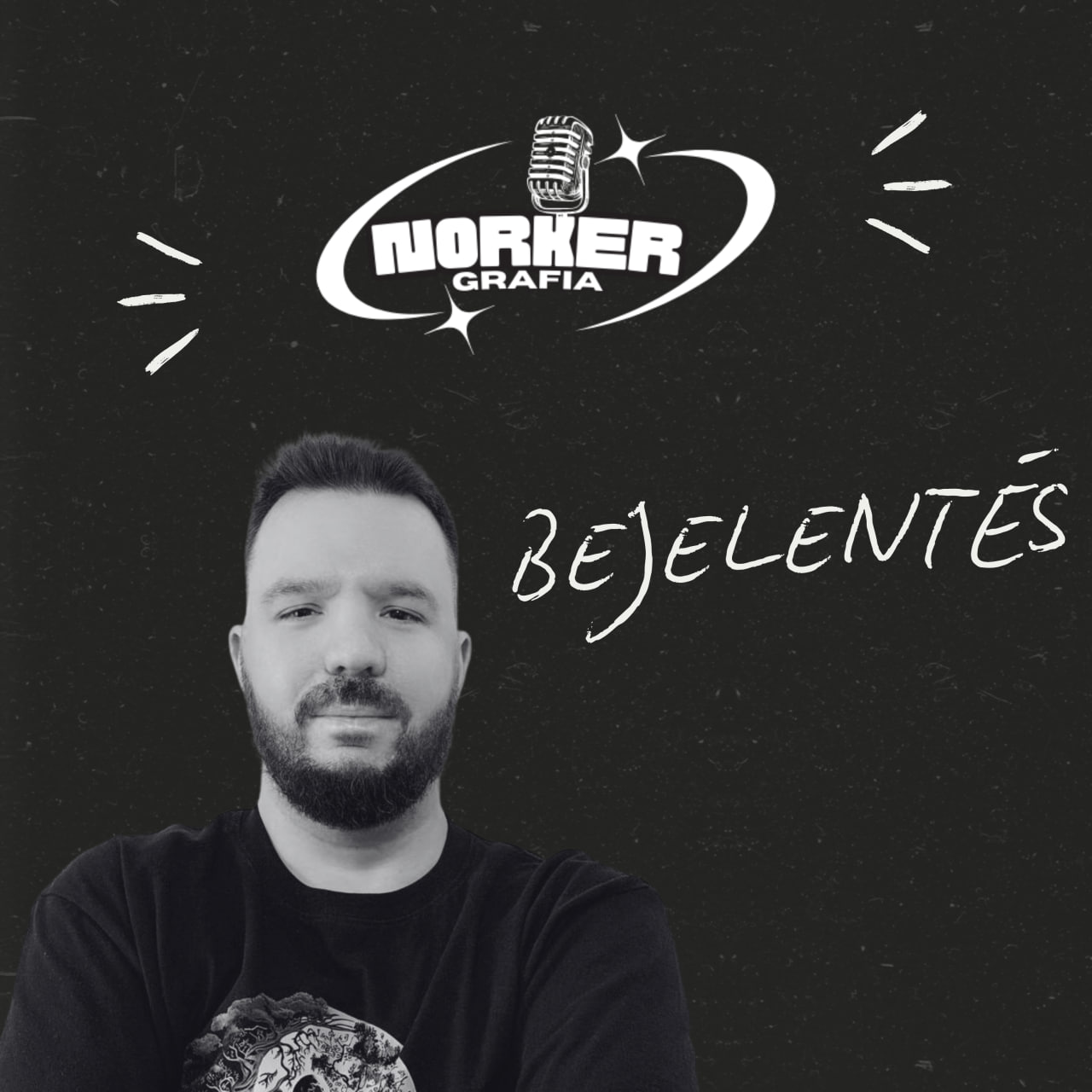 A készülő könyv borítója